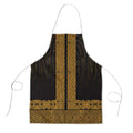 New Zealand Maori Kowhaiwhai Apron Karaka Maui and Mangopare - Aussie Hoodie