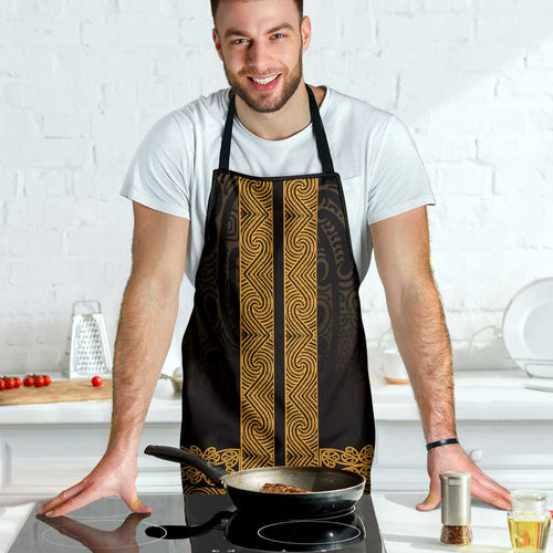 New Zealand Maori Kowhaiwhai Apron Karaka Maui and Mangopare - Aussie Hoodie