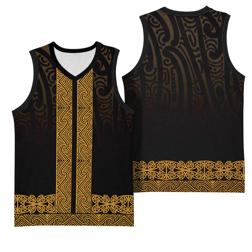 New Zealand Maori Kowhaiwhai Basketball Jersey Karaka Maui and Mangopare - Aussie Hoodie