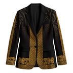New Zealand Maori Kowhaiwhai Blazer Karaka Maui and Mangopare - Aussie Hoodie