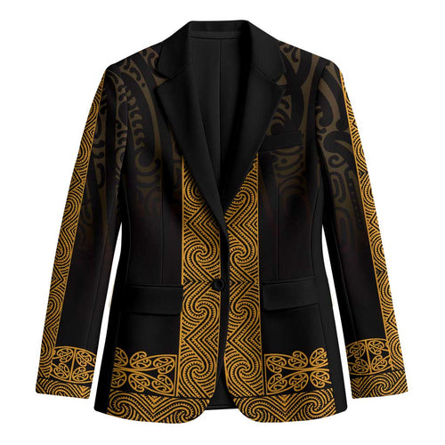 New Zealand Maori Kowhaiwhai Blazer Karaka Maui and Mangopare - Aussie Hoodie