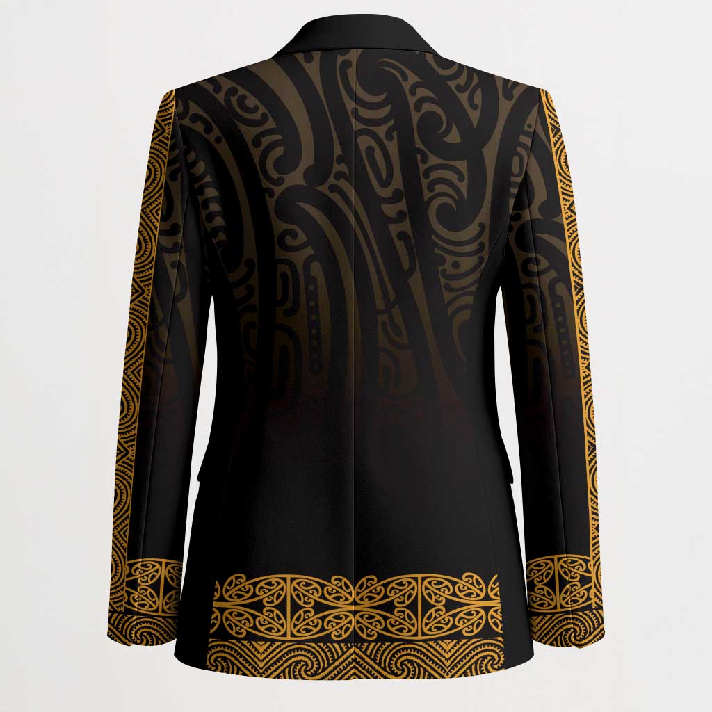 New Zealand Maori Kowhaiwhai Blazer Karaka Maui and Mangopare - Aussie Hoodie