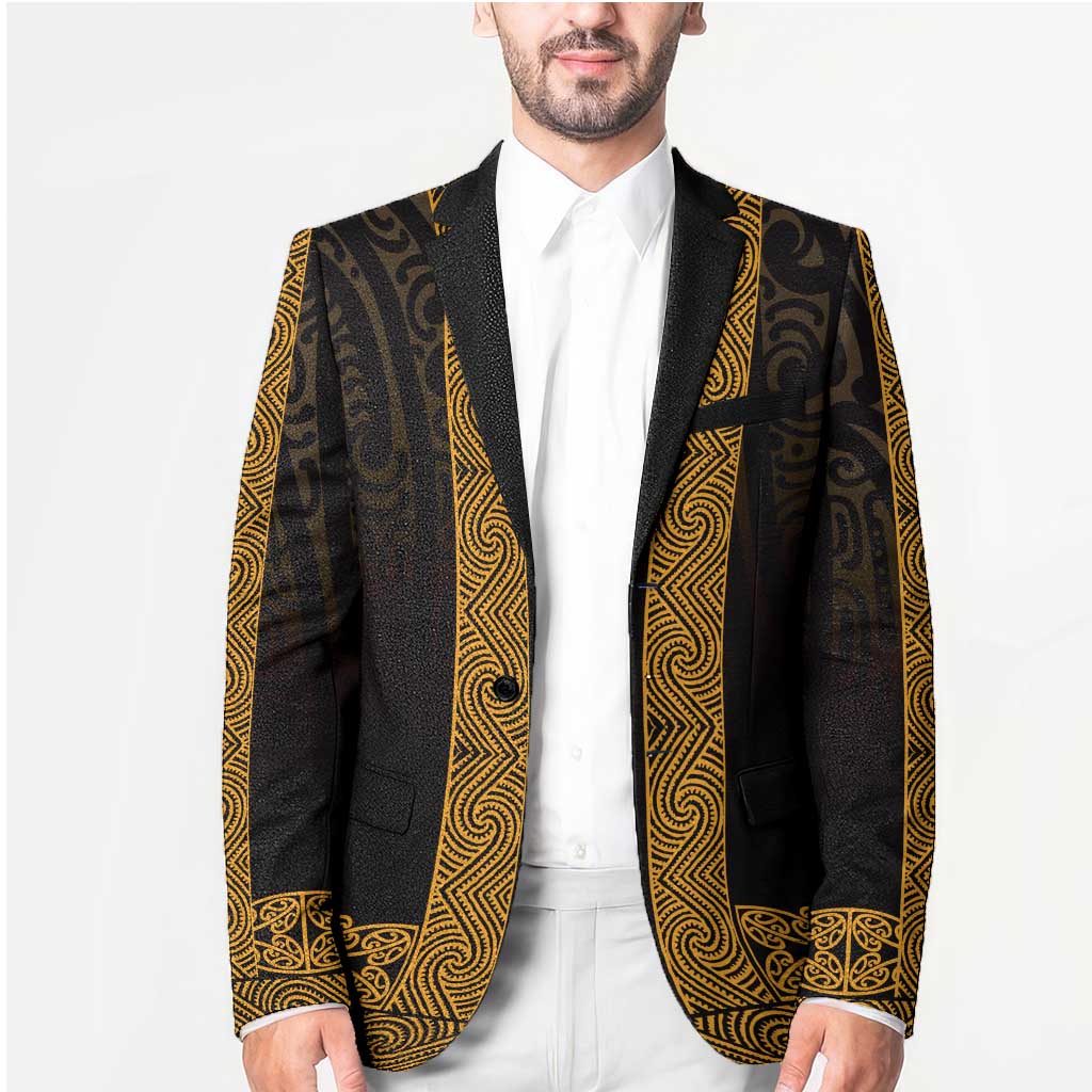 New Zealand Maori Kowhaiwhai Blazer Karaka Maui and Mangopare - Aussie Hoodie