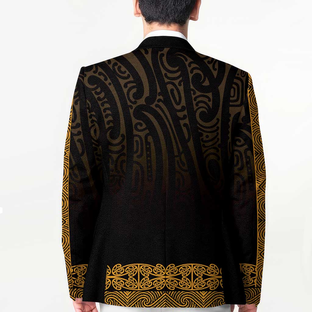 New Zealand Maori Kowhaiwhai Blazer Karaka Maui and Mangopare - Aussie Hoodie