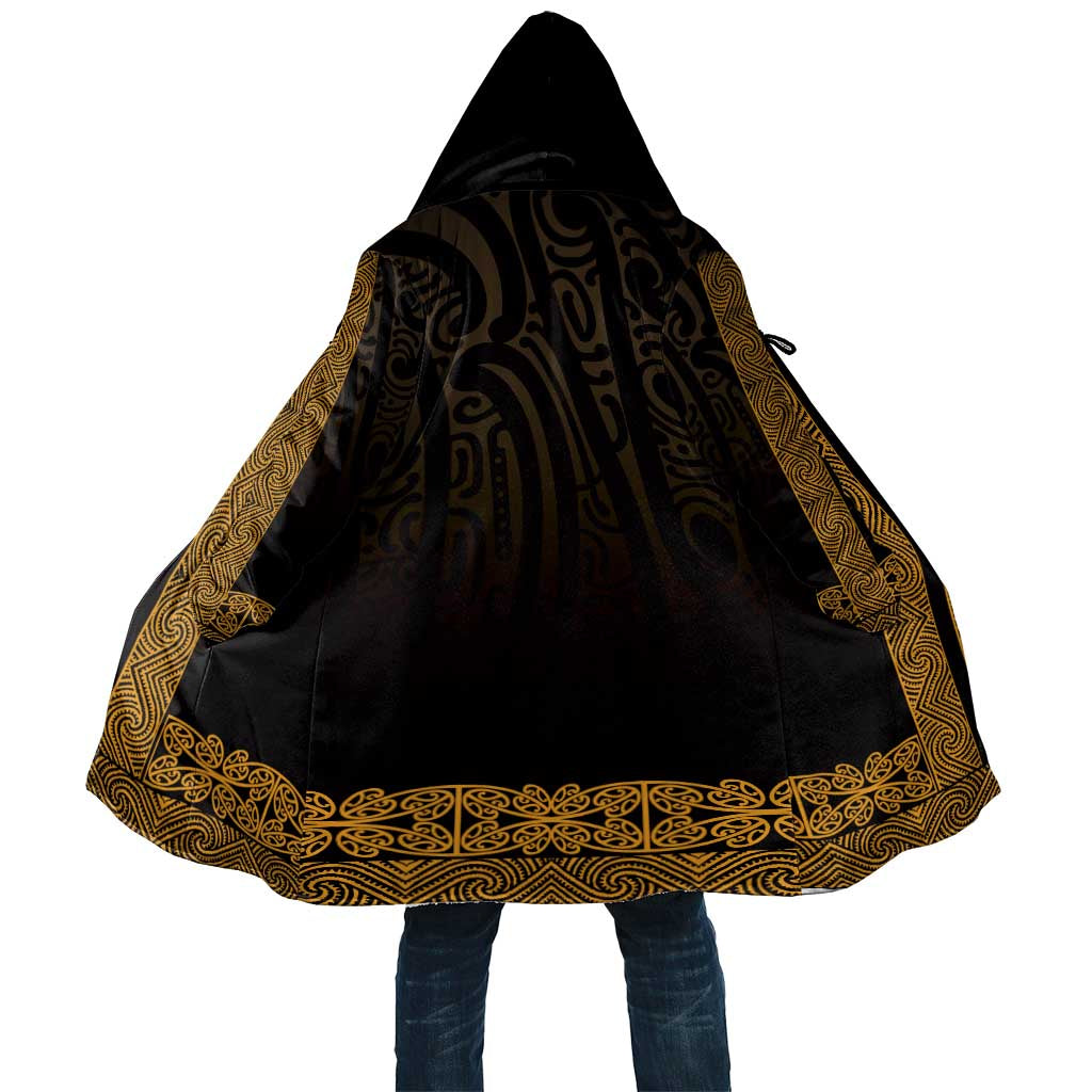 New Zealand Maori Kowhaiwhai Cloak Karaka Maui and Mangopare - Aussie Hoodie