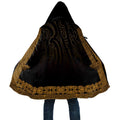 New Zealand Maori Kowhaiwhai Cloak Karaka Maui and Mangopare - Aussie Hoodie