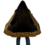 New Zealand Maori Kowhaiwhai Cloak Karaka Maui and Mangopare - Aussie Hoodie