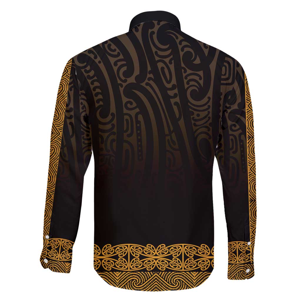 New Zealand Maori Kowhaiwhai Family Matching Short Sleeve Bodycon Dress and Hawaiian Shirt Karaka Maui and Mangopare