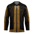 New Zealand Maori Kowhaiwhai Hockey Jersey Karaka Maui and Mangopare - Aussie Hoodie