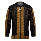 New Zealand Maori Kowhaiwhai Hockey Jersey Karaka Maui and Mangopare - Aussie Hoodie