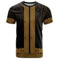 New Zealand Maori Kowhaiwhai T Shirt Karaka Maui and Mangopare