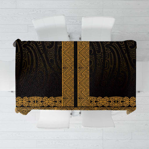 New Zealand Maori Kowhaiwhai Tablecloth Karaka Maui and Mangopare