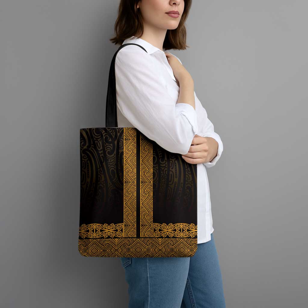 New Zealand Maori Kowhaiwhai Tote Bag Karaka Maui and Mangopare - Aussie Hoodie