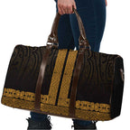 New Zealand Maori Kowhaiwhai Travel Bag Karaka Maui and Mangopare - Aussie Hoodie