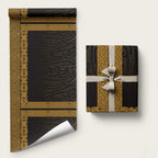 New Zealand Maori Kowhaiwhai Wrapping Paper Karaka Maui and Mangopare - Aussie Hoodie