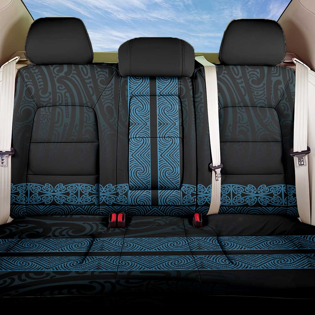 New Zealand Maori Kowhaiwhai Back Car Seat Cover Kikorangi Maui and Mangopare