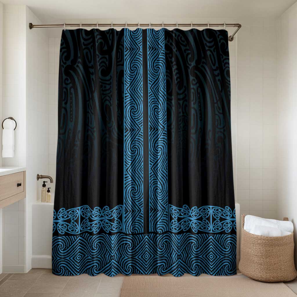 New Zealand Maori Kowhaiwhai Bathroom Set Kikorangi Maui and Mangopare - Aussie Hoodie