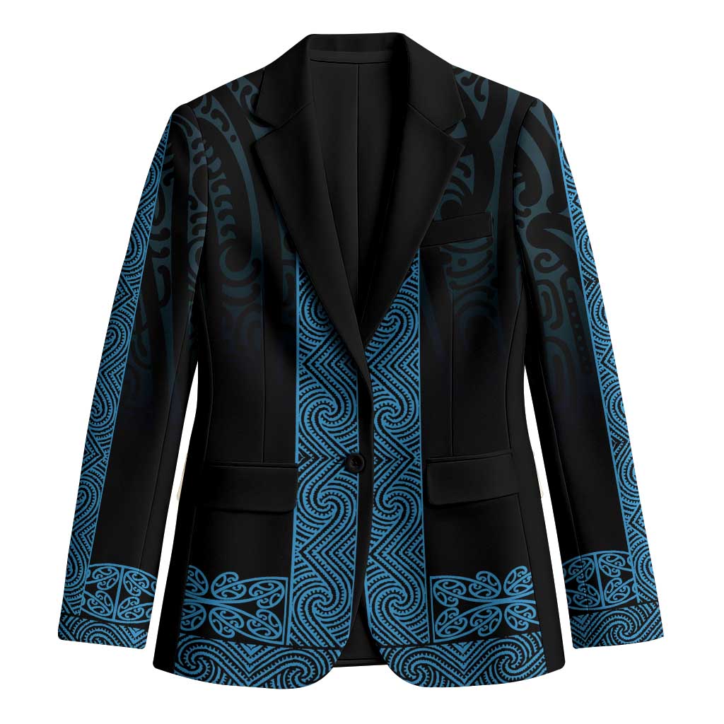 New Zealand Maori Kowhaiwhai Blazer Kikorangi Maui and Mangopare - Aussie Hoodie