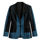 New Zealand Maori Kowhaiwhai Blazer Kikorangi Maui and Mangopare - Aussie Hoodie