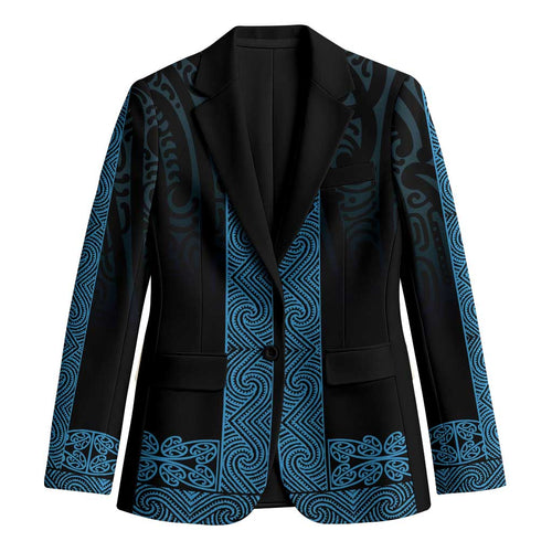 New Zealand Maori Kowhaiwhai Blazer Kikorangi Maui and Mangopare - Aussie Hoodie