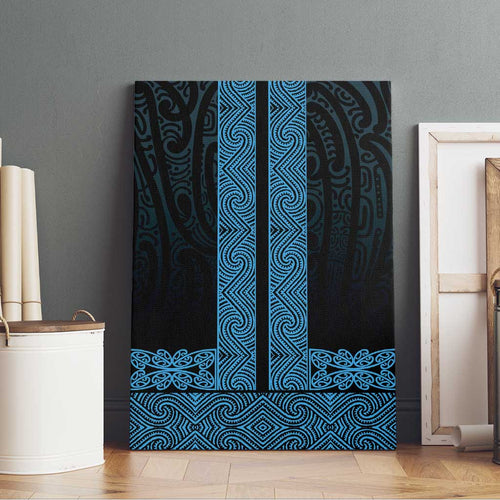 New Zealand Maori Kowhaiwhai Canvas Wall Art Kikorangi Maui and Mangopare