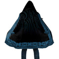 New Zealand Maori Kowhaiwhai Cloak Kikorangi Maui and Mangopare - Aussie Hoodie