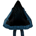 New Zealand Maori Kowhaiwhai Cloak Kikorangi Maui and Mangopare - Aussie Hoodie