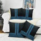 New Zealand Maori Kowhaiwhai Pillow Cover Kikorangi Maui and Mangopare - Aussie Hoodie