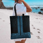 New Zealand Maori Kowhaiwhai Tote Bag Kikorangi Maui and Mangopare - Aussie Hoodie