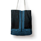 New Zealand Maori Kowhaiwhai Tote Bag Kikorangi Maui and Mangopare - Aussie Hoodie