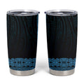 New Zealand Maori Kowhaiwhai Tumbler Cup Kikorangi Maui and Mangopare