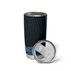 New Zealand Maori Kowhaiwhai Tumbler Cup Kikorangi Maui and Mangopare