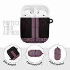 New Zealand Maori Kowhaiwhai AirPods Case Mawhero Maui and Mangopare - Aussie Hoodie
