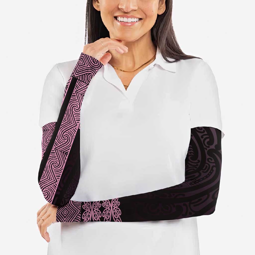New Zealand Maori Kowhaiwhai Arm Sleeves Mawhero Maui and Mangopare - Aussie Hoodie