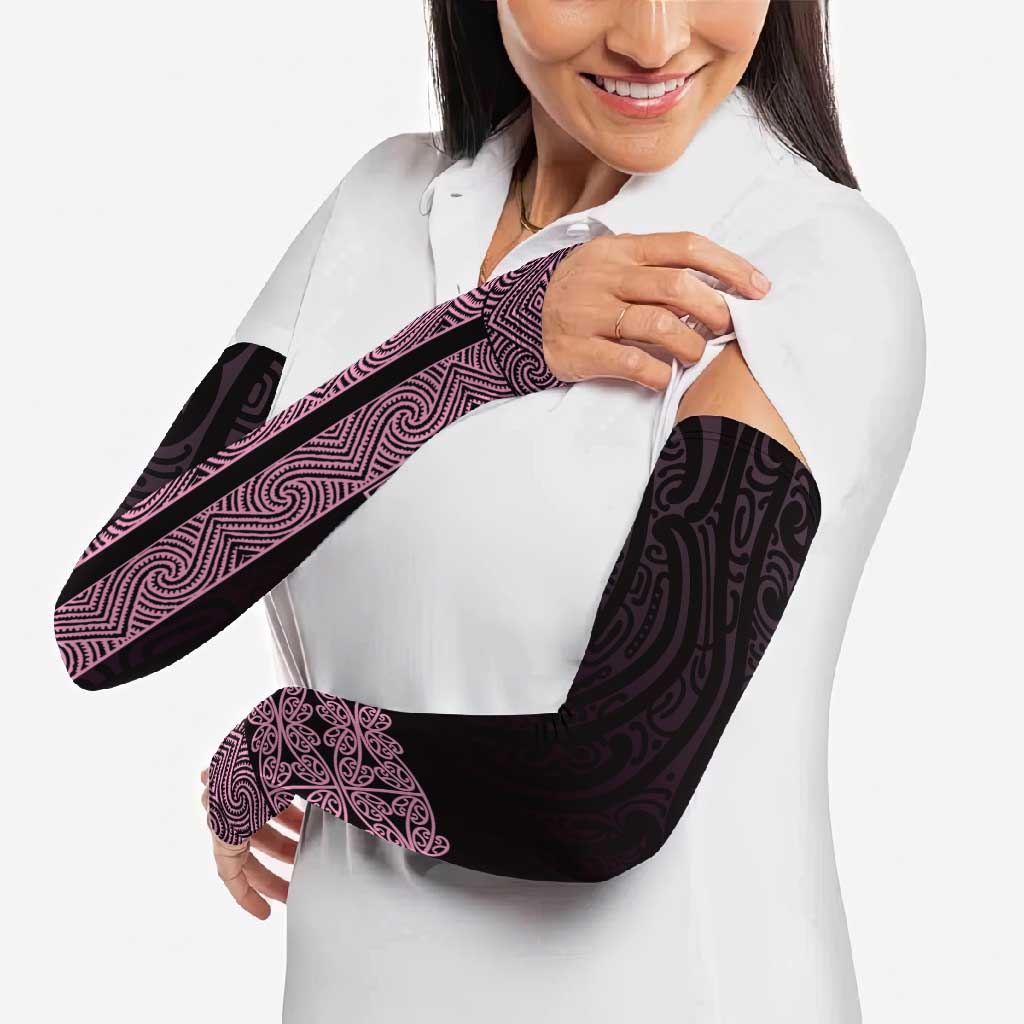 New Zealand Maori Kowhaiwhai Arm Sleeves Mawhero Maui and Mangopare - Aussie Hoodie
