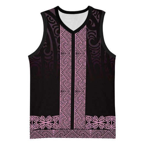 New Zealand Maori Kowhaiwhai Basketball Jersey Mawhero Maui and Mangopare - Aussie Hoodie
