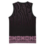 New Zealand Maori Kowhaiwhai Basketball Jersey Mawhero Maui and Mangopare - Aussie Hoodie
