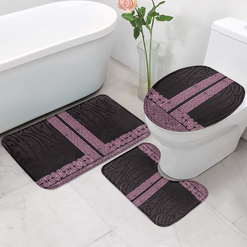 New Zealand Maori Kowhaiwhai Bathroom Set Mawhero Maui and Mangopare - Aussie Hoodie