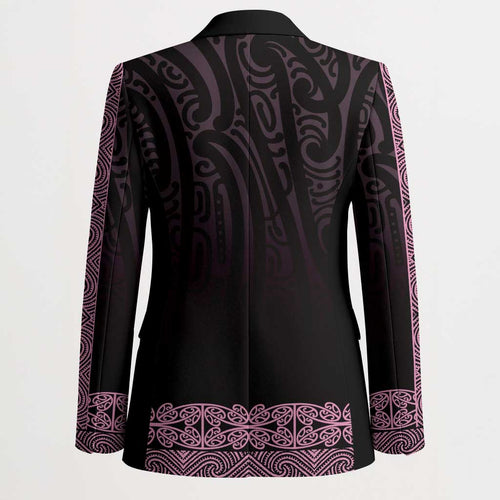 New Zealand Maori Kowhaiwhai Blazer Mawhero Maui and Mangopare - Aussie Hoodie