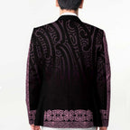 New Zealand Maori Kowhaiwhai Blazer Mawhero Maui and Mangopare - Aussie Hoodie