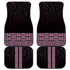 New Zealand Maori Kowhaiwhai Car Mats Mawhero Maui and Mangopare