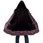 New Zealand Maori Kowhaiwhai Cloak Mawhero Maui and Mangopare - Aussie Hoodie