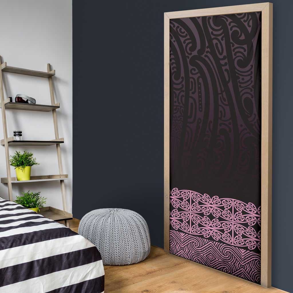 New Zealand Maori Kowhaiwhai Door Cover Mawhero Maui and Mangopare - Aussie Hoodie