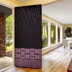 New Zealand Maori Kowhaiwhai Door Cover Mawhero Maui and Mangopare - Aussie Hoodie