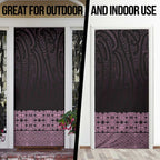 New Zealand Maori Kowhaiwhai Door Cover Mawhero Maui and Mangopare - Aussie Hoodie