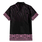 New Zealand Maori Kowhaiwhai Family Matching Mermaid Dress and Hawaiian Shirt Mawhero Maui and Mangopare