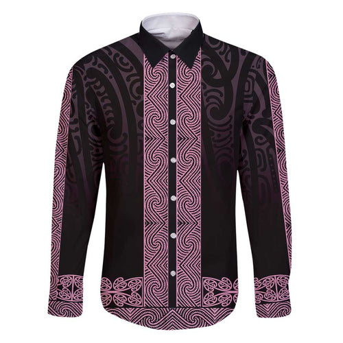 New Zealand Maori Kowhaiwhai Family Matching Puletasi and Hawaiian Shirt Mawhero Maui and Mangopare