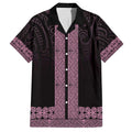 New Zealand Maori Kowhaiwhai Family Matching Summer Maxi Dress and Hawaiian Shirt Mawhero Maui and Mangopare