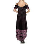 New Zealand Maori Kowhaiwhai Family Matching Summer Maxi Dress and Hawaiian Shirt Mawhero Maui and Mangopare