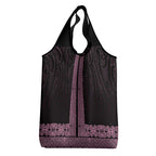 New Zealand Maori Kowhaiwhai Grocery Bag Mawhero Maui and Mangopare